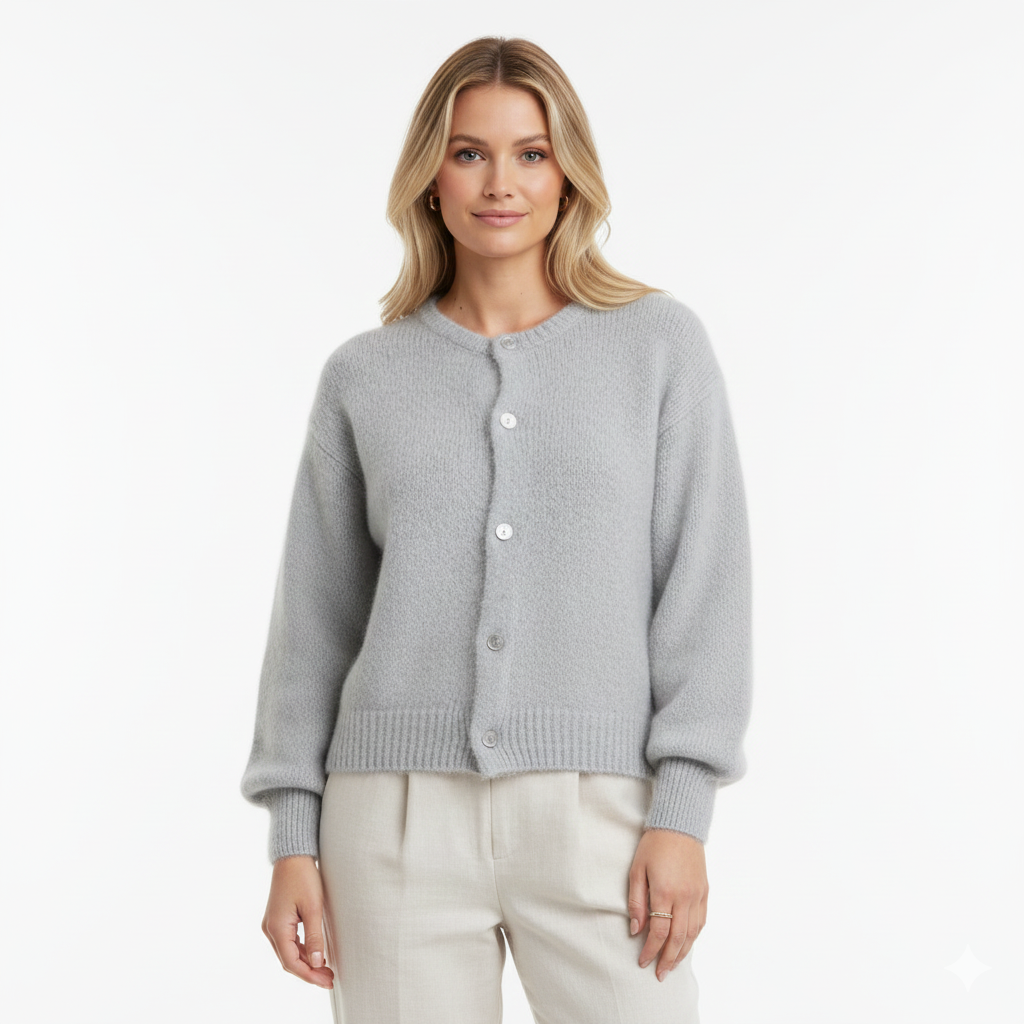 Addilyn Kardigan Damski – Elegancki i Miękki Sweter Dzianinowy, Idealny na Zimę