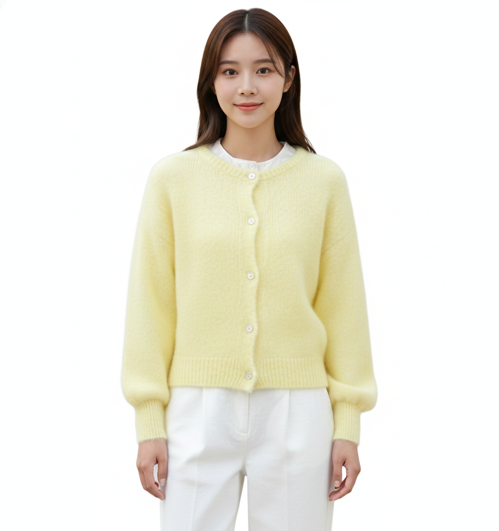 Addilyn Kardigan Damski – Elegancki i Miękki Sweter Dzianinowy, Idealny na Zimę