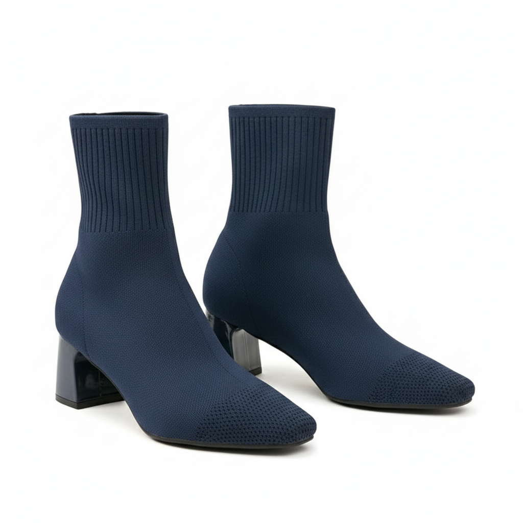 Adele Kozaki Damskie – Stylowe i Komfortowe Dzianinowe Kozaki dla Eleganckiego Codziennego Stylu