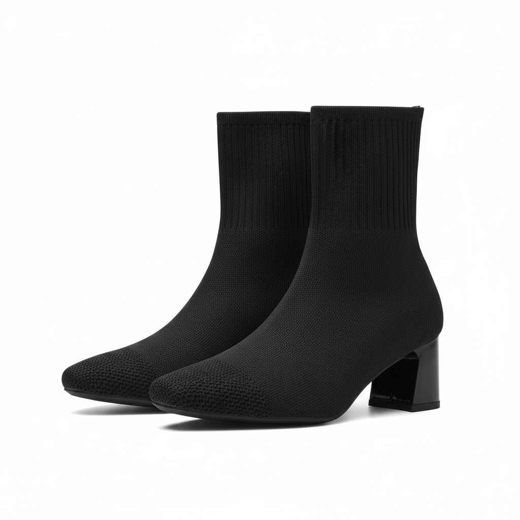 Adele Kozaki Damskie – Stylowe i Komfortowe Dzianinowe Kozaki dla Eleganckiego Codziennego Stylu