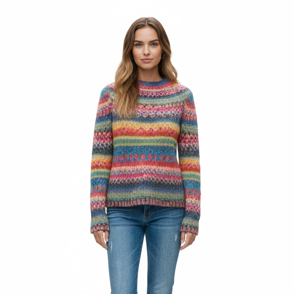 Addilyn Women's Sweater – Warm Wool for Autumn & Elegant Style