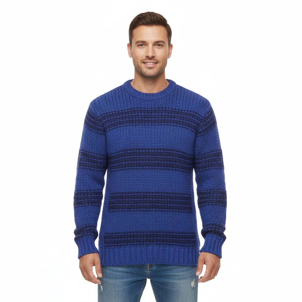 Aero Sweter Męski – Gruby, Ciepły i Komfortowy Sweter w Nowoczesnym, Eleganckim Stylu